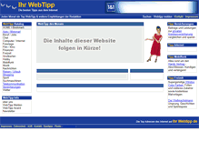 Tablet Screenshot of ihr-webtipp.de